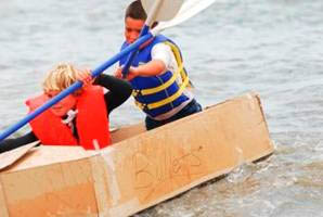 Kayak Race.Last Year Dario and Henry.Photo by Curtis O'Shock